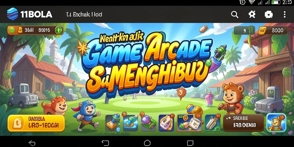 Screenshot gameplay 11BOLA menampilkan tantangan seru dan grafis menarik.