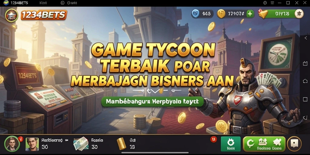 Tampilan gameplay 1234BETS yang seru dan mendebarkan dalam dunia Tycoon.