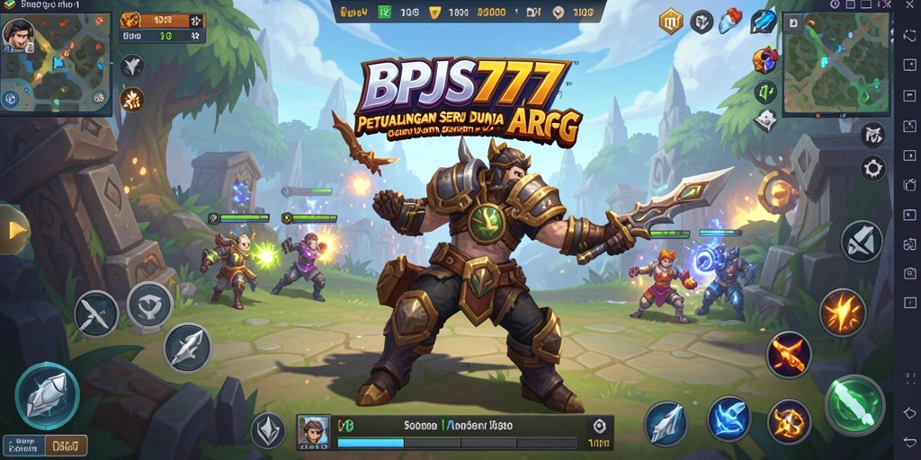 Gameplay mendebarkan dalam <strong>BPJS777</strong>, menunjukkan pertempuran epik di dunia fantasi.