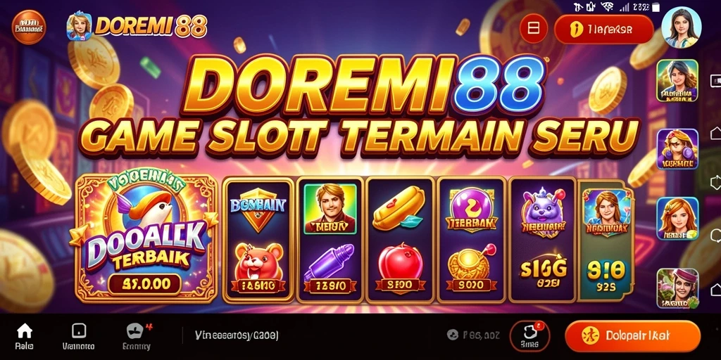 Gambaran gameplay DOREMI88 yang menegangkan dan penuh warna.