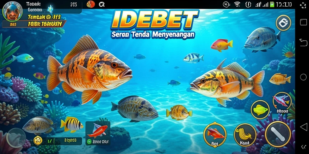 Tampilan gameplay yang seru dan mengasyikkan dalam IDEBET.