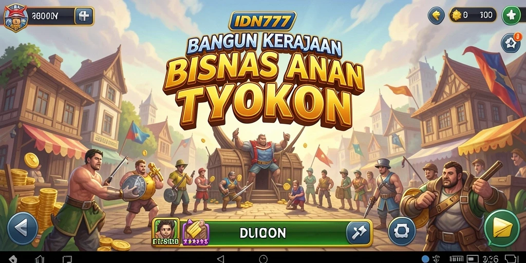 Tampilan gameplay IDN777 yang menarik dan interaktif.