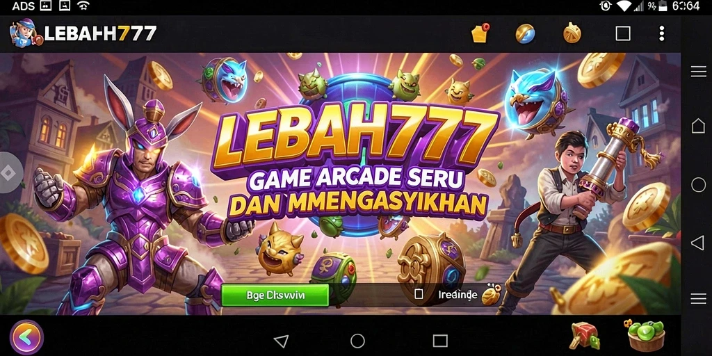Tampilan gameplay seru dari LEBAH777 dengan tantangan menegangkan.