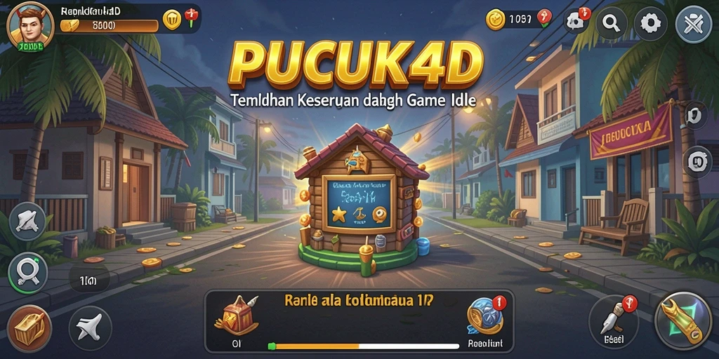 Screenshot gameplay PUCUK4D memperlihatkan momen seru dalam strategi Idle.