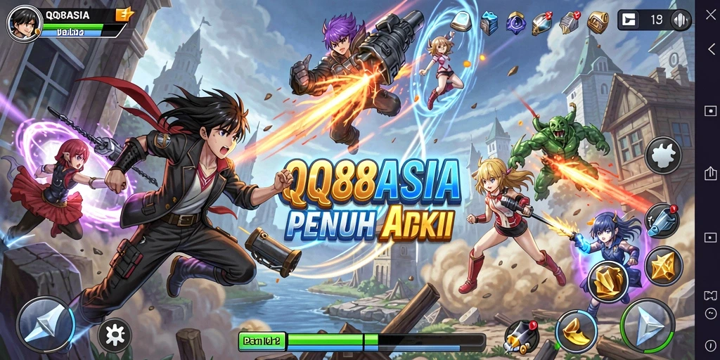 Gameplay QQ88ASIA yang menakjubkan dalam dunia Anime.