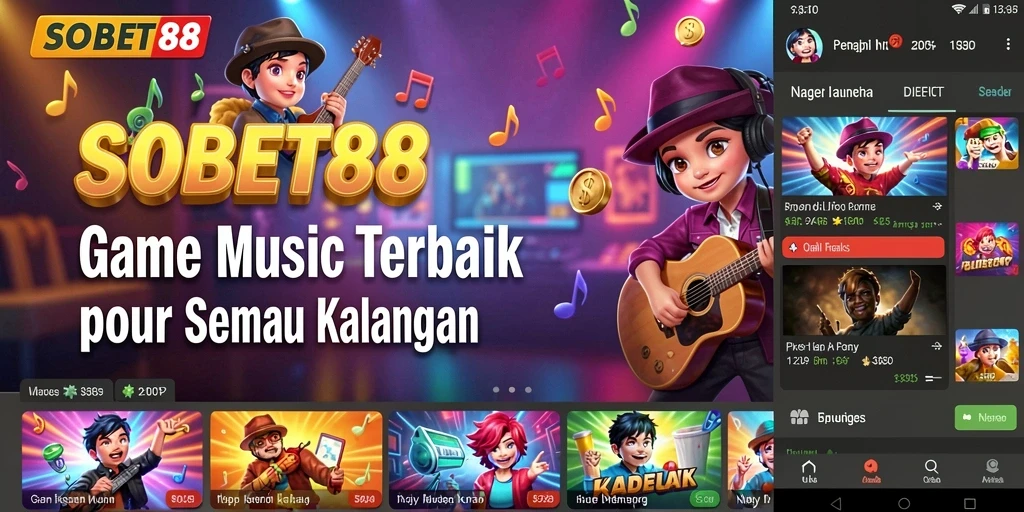 Tampilan gameplay seru dari SOBET88 yang menampilkan para pengguna berkompetisi.