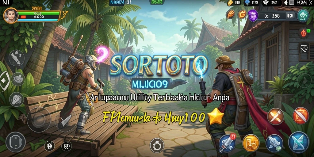 Tampilan utama SORTOTO dengan fitur pengingat dan manajemen waktu.