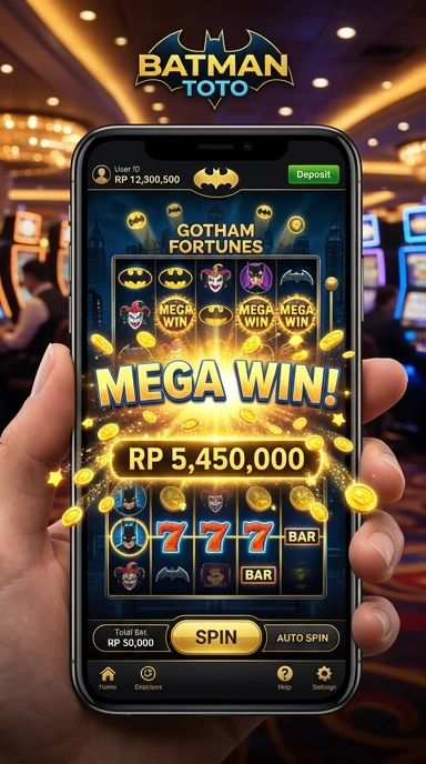 Tampilan utama aplikasi batmantoto dengan antarmuka yang mudah digunakan.